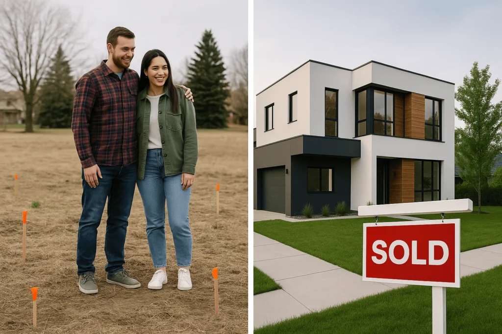 buying vs. building a home